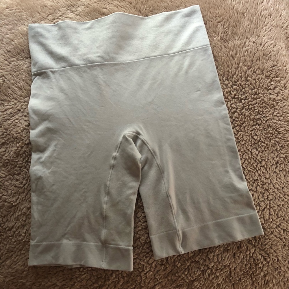 Grey Comfy Biker Shorts